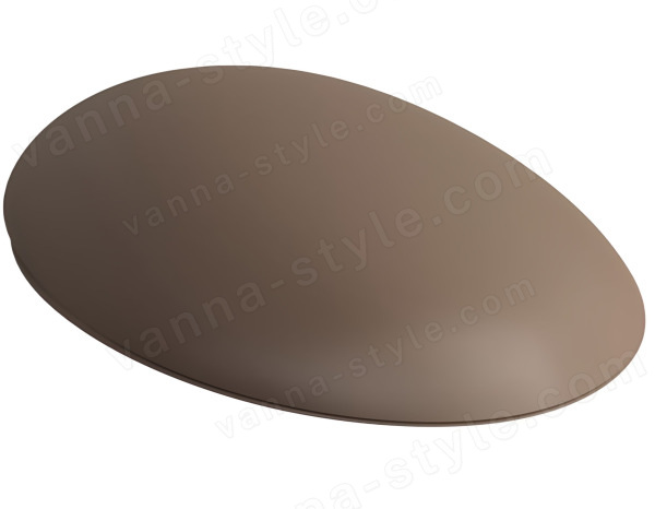 Сиденье для унитаза Laufen Alessi One 8.9297.1.188.000.1, коричневое, коричневое