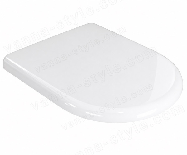 Сиденье для унитаза Globo Lalita LT020BI, белое, белое