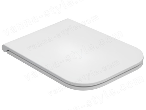 Сиденье для унитаза Globo Stone ST022.BI/cr, белое, белое