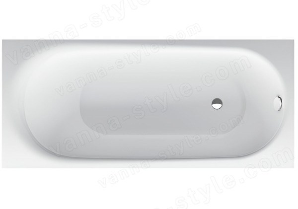 Стальная ванна Bette Comodo 1253-000 170x80 с шумоизоляцией, белая  170x80 с шумоизоляцией, белая