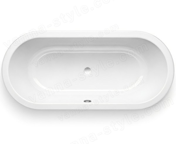 Стальная ванна Bette Starlet Flair Oval 8773-000 170x75 с шумоизоляцией 170x75 с шумоизоляцией, белая