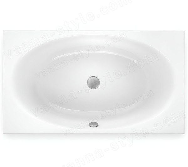 Стальная ванна Bette Eve 6042-000PLUS 180x100 c шумоизоляцией, белая 180x100 c шумоизоляцией, белая