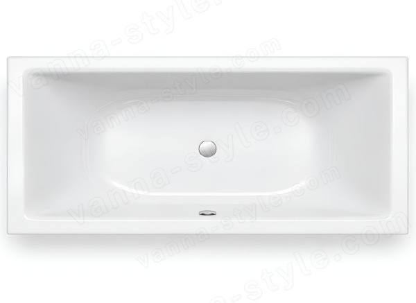 Стальная ванна Bette Free 6832-000PLUS 200x100 c шумоизоляцией, белая 200x100 c шумоизоляцией, белая