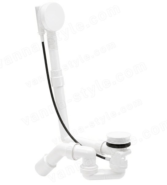 Слив-перелив Bette Multiplex M5 B600-000, фурнитура белая , фурнитура белая
