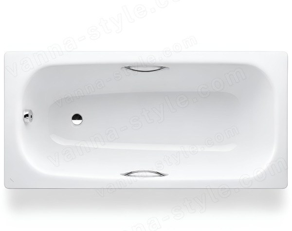 Стальная ванна Laufen Pro 2.2495.3.000.040.1 170x70 с ручками 170x70 с ручками и шумоизоляцией, белая