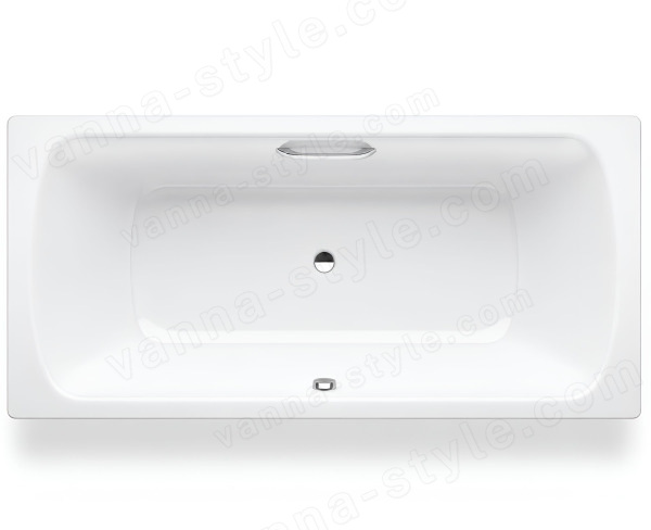 Стальная ванна Laufen Pro 2.2695.3.600.040.1 170x75 с ручками 170x75 с ручками шумоизоляцией, белая