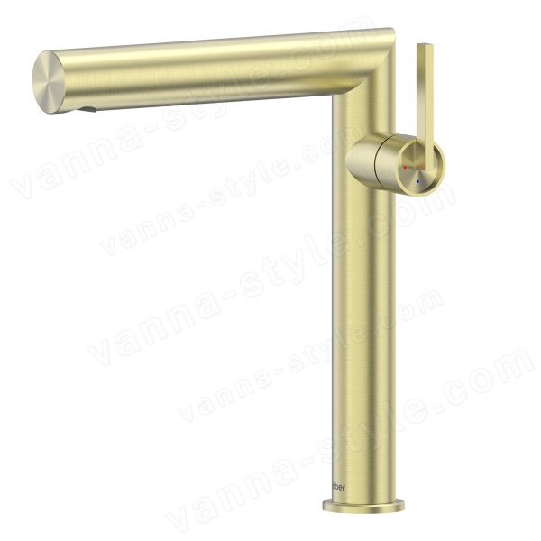 Смеситель для раковины Abber Perfekte 316 AF8A11BG-L, золото брашированное, золото брашированное