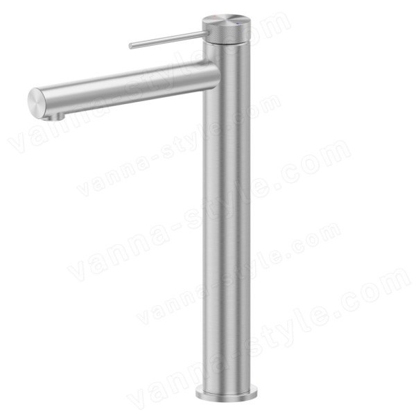 Смеситель для раковины Abber Emotion 316 AF8811BST-L, сталь брашированная, сталь брашированная