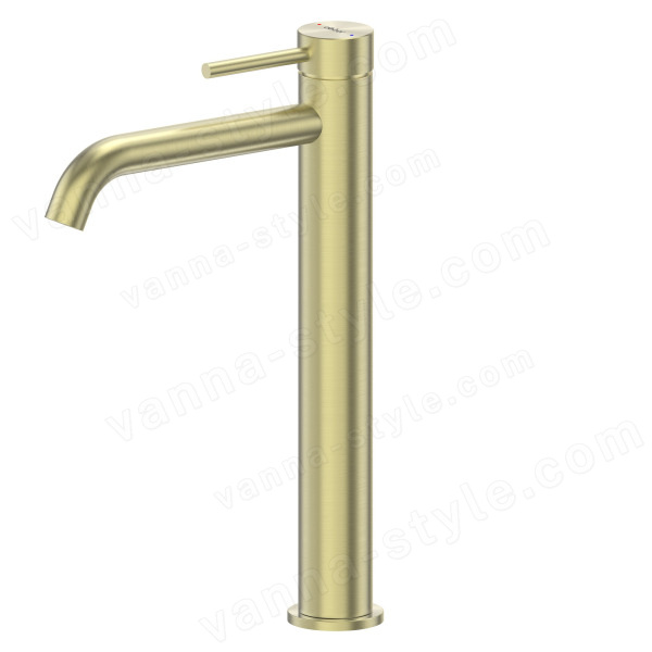 Смеситель для раковины Abber Wasser Kreis 316 AF8111BG-L, золото брашированное, золото брашированное