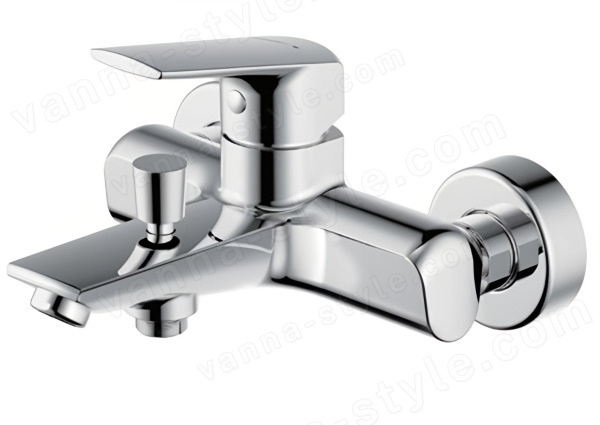 Смеситель для ванны Bravat REAL F6121179CP-01, хром, хром