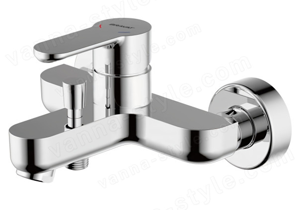 Смеситель для ванны Bravat Stream F63783C-01A, хром, хром
