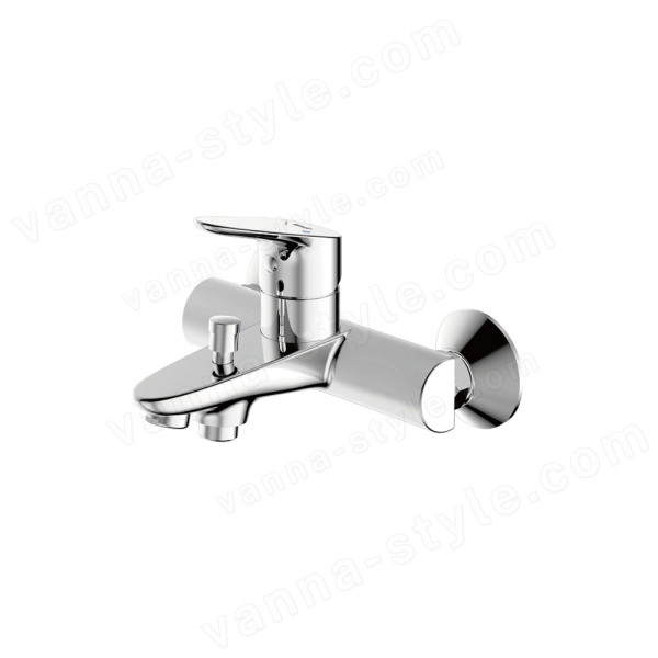 Смеситель для ванны Bravat Drop F64898C-01A, хром, хром