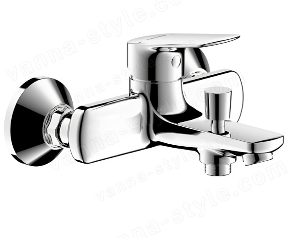 Смеситель для ванны Bravat Rhein F6429564CP-01-ENG, хром, хром