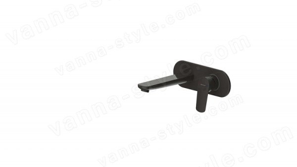 Встраиваемый смеситель для раковины Bravat Rhein P8429564BW-ENG, черный