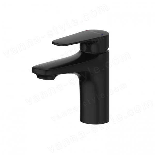Смеситель для раковины Bravat Source F1173218BW-ENG, черный, черный