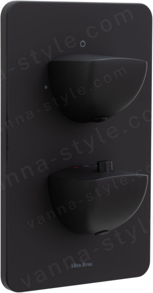 Встраиваемый смеситель для ванны Allen Brau Infinity 5.21216-31, черный матовый