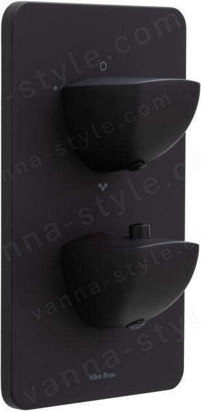 Встраиваемый смеситель для ванны Allen Brau Infinity 5.21316-31, черный матовый