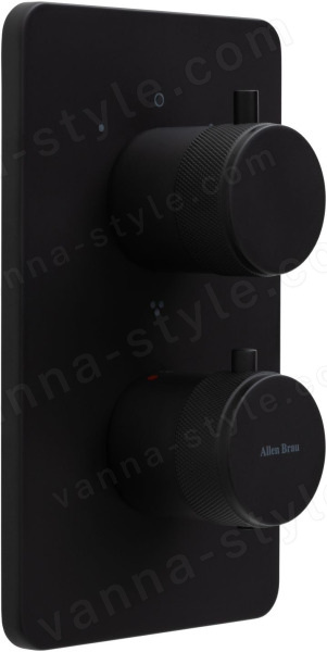 Встраиваемый смеситель для ванны Allen Brau Priority 5.31314-31, черный матовый