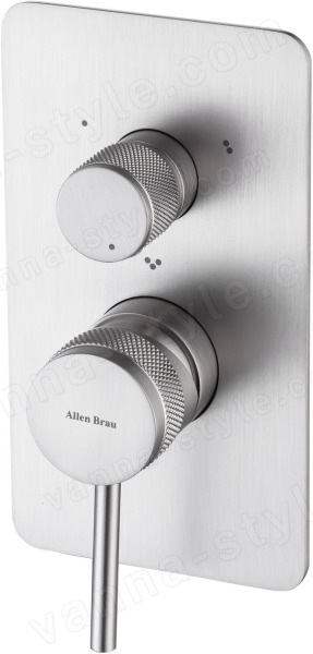 Встраиваемый смеситель для ванны Allen Brau Priority 5.31A11-BN, никель брашированный