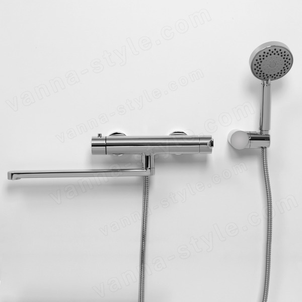 Смеситель для ванны WasserKraft Berkel 4800 4802L с лейкой, хром