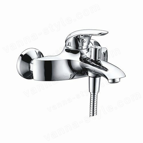 Смеситель для ванны WasserKraft Rossel 2800 2801 с лейкой, хром