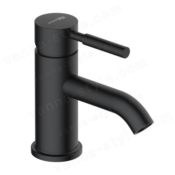 Смеситель для раковины WasserKraft Gollach 3305, черный матовый