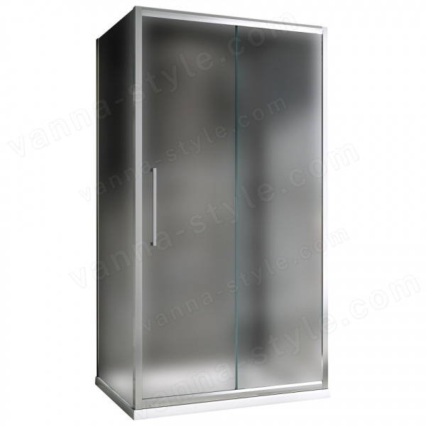 Душевой уголок Abber Schwarzer Diamant AG30120MH-S100M-S100M 120x100 ра 120x100 раздвижной, профиль хром