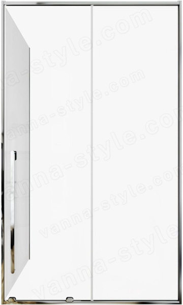 Душевой уголок Allen Brau Fantasy 3.11006.00+3.11011.00 120x80 раздвижной раздвижной, профиль хром