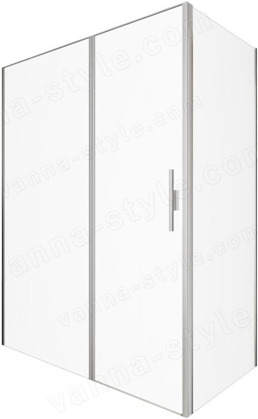 Душевой уголок Allen Brau Priority 3.31038.BA+3.31044.BA 160x90 распашной, п, профиль серебро