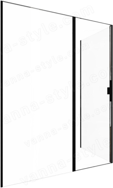 Душевой уголок Allen Brau Priority 3.31039.BBA+3.31045.BBA 160x90 распашной,, профиль черный