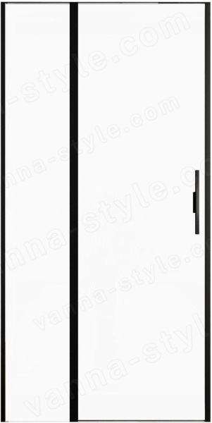 Душевая дверь Allen Brau Priority 3.31006.BBA 100x200 распашная, профиль че 100x200 распашная, профиль черный браш