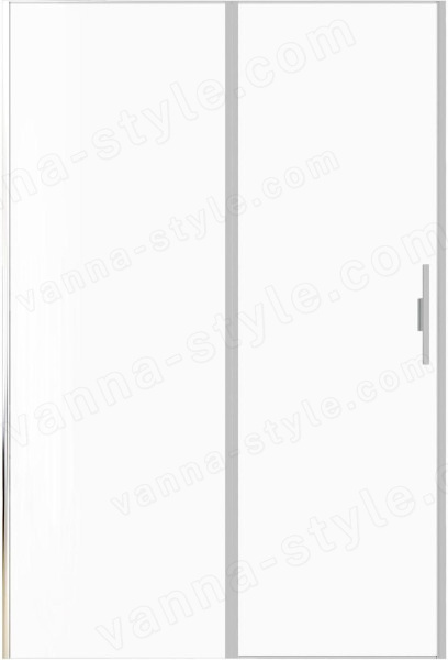 Душевая дверь Allen Brau Priority 3.31011.BA 140x200 распашная, профиль сер 140x200 распашная, профиль серебро