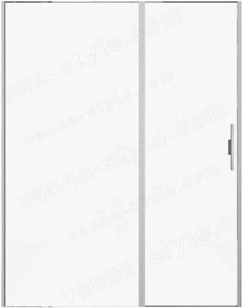 Душевая дверь Allen Brau Priority 3.31038.BA 160x200 распашная, профиль сер 160x200 распашная, профиль серебро