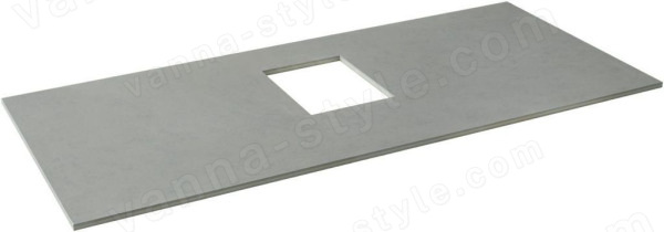 Столешница Allen Brau Infinity 1.21012.G 100x46 из керамогранита, графит 100x46 из керамогранита, графит