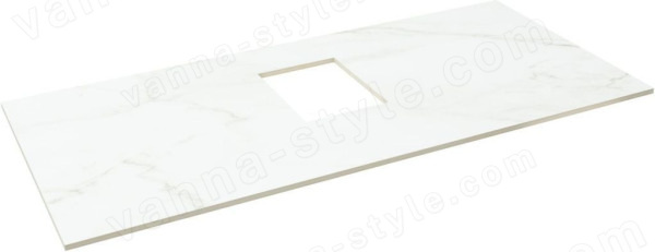 Столешница Allen Brau Infinity 1.21012.M 100x46 из керамогранита, мрамор 100x46 из керамогранита, мрамор