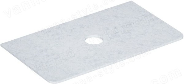 Столешница Allen Brau Paris 1.36014.AL 80x46 из искусственного камня, альба 80x46 из искусственного камня, альба