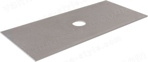 Столешница Allen Brau Reality 1.32025.DG-S 100x46 из керамогранита, пепел 100x46 из керамогранита, пепел