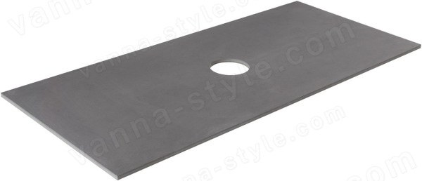 Столешница Allen Brau Reality 1.32025.G 100x46 из керамогранита, графит 100x46 из керамогранита, графит