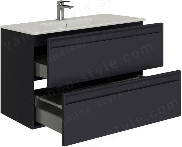 Тумба под раковину Allen Brau Eclipse 1.E1002.AM 80x46 2.0 антрацит матовый антрацит матовый