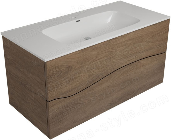 Тумба под раковину Allen Brau Glority 1.35002.NW 100x46 дуб антик 100x46 дуб антик