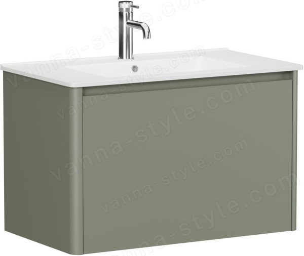 Тумба под раковину Allen Brau Gravity 1.370013.CGM 80x45 олива матовая 80x45 олива матовая