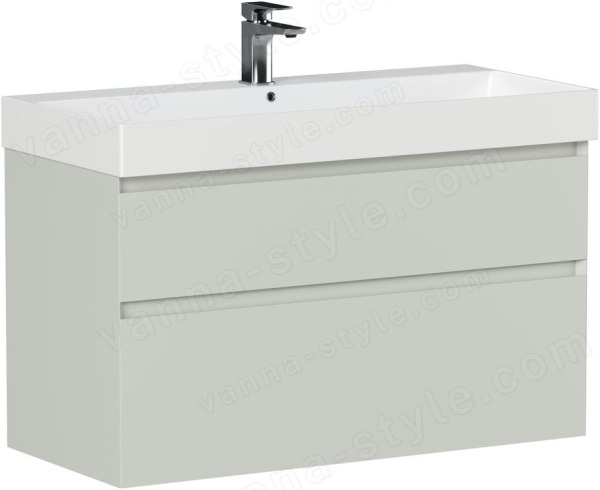 Тумба под раковину Allen Brau Infinity 1.210027.PWM 100x43 папирус матовый 100x43 папирус матовый