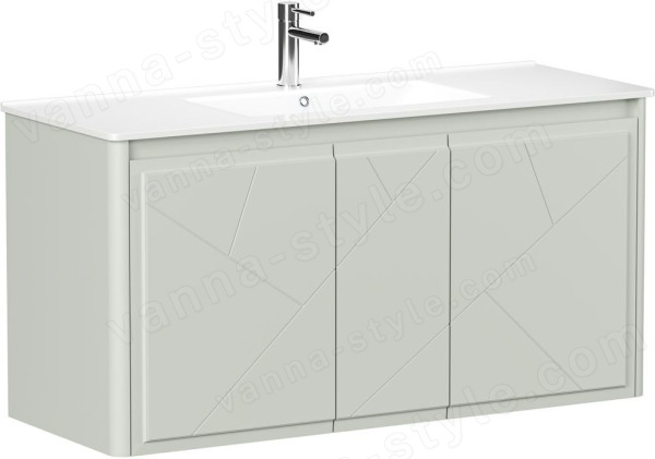 Тумба под раковину Allen Brau Paris 1.360004.PWM 120x46 папирус матовый 120x46 папирус матовый