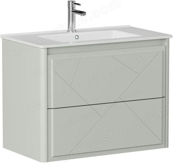 Тумба под раковину Allen Brau Paris 1.360001.PWM 80x46 папирус матовый 80x46 папирус матовый