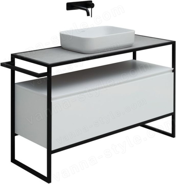 Тумба под раковину Allen Brau Priority 1.31004.WM 120x45 белый матовый 120x45 белый матовый