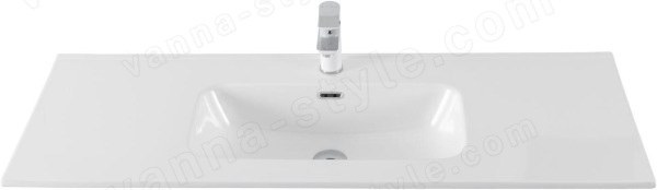 Раковина Allen Brau Glority 1.35010.20 121x46, белая глянцевая 121x46, белая глянцевая