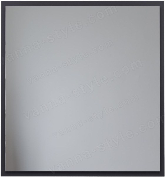 Зеркало с подсветкой Allen Brau Activity 70 1.340026.AM 70x75, антрацит матовый 70x75, антрацит матовый