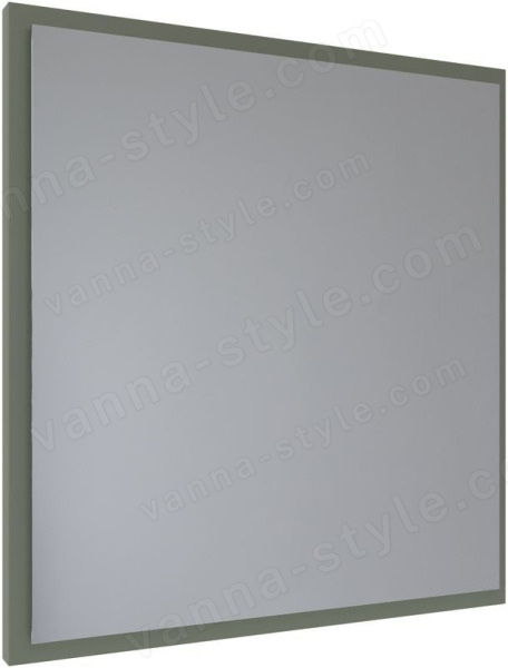 Зеркало с подсветкой Allen Brau Activity 70 1.340026.CGM 70x75, олива матовая 70x75, олива матовая