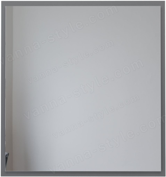 Зеркало с подсветкой Allen Brau Activity 70 1.340026.PGM 70x75, платина матовая 70x75, платина матовая