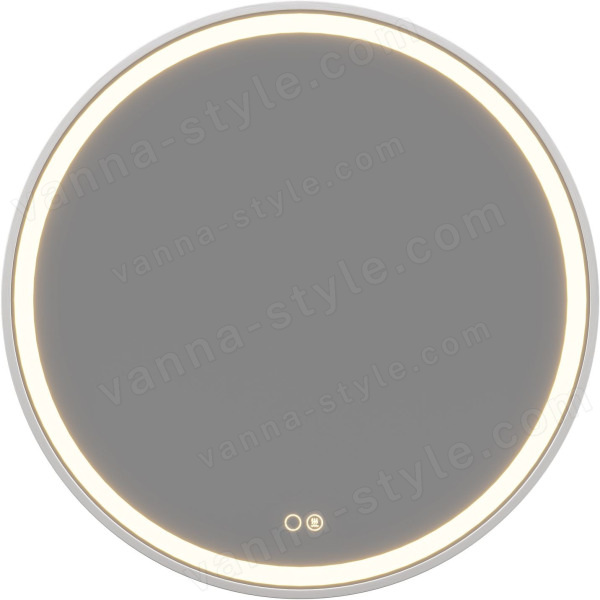 Зеркало с подсветкой Allen Brau Gravity 80 1.37002.AG 80x80, серебро 80x80, серебро